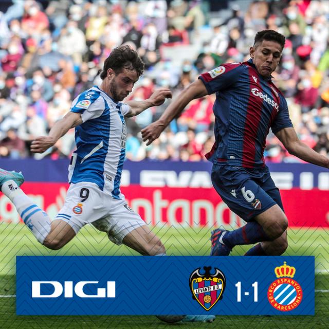 体育视频直播-【西甲】武磊第87分钟替补登场 西班牙人1比1副班长